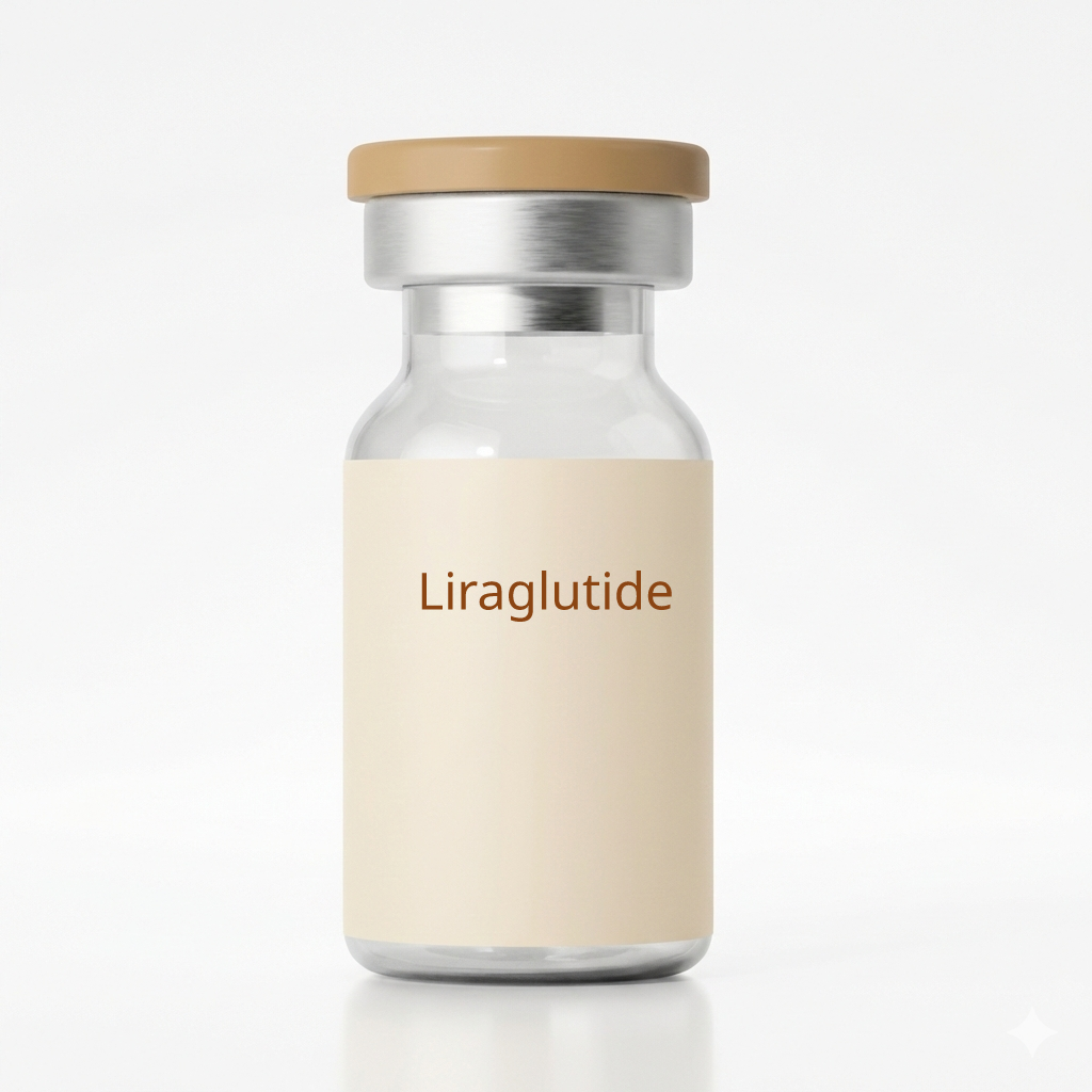 Liraglutide peptide vial